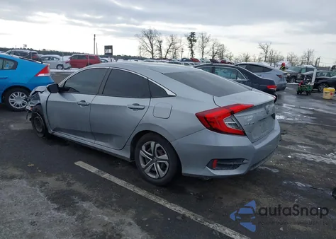 2018 Honda Civic Lx из США, поврежденный, VIN 19XFC2E59JE009256